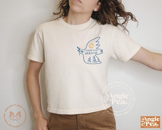 I stand with Ukraine Shirt, Ukraine Aid, Slava Ukraini, Heroyam Slava, We stand with our Democratic Ally Ukraine