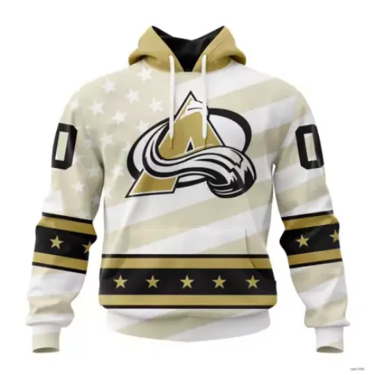 Personalized Colorado Avalanche Special Military Hoodie Pullover