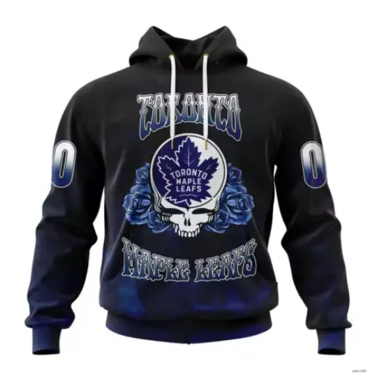 Personalized Toronto Maple Leafs Grateful Dead Hoodie