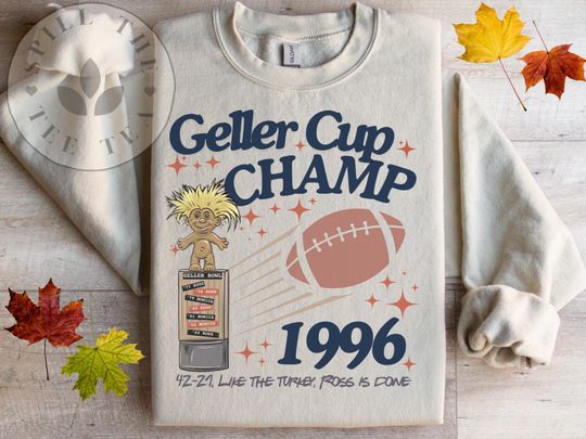 Geller Cup Friends Sweatshirt, Friends Shirt, Friends Thanksgiving Sweatshirt, Friends TV Show, The One Where Its Thanksgiving, Monica, Ross