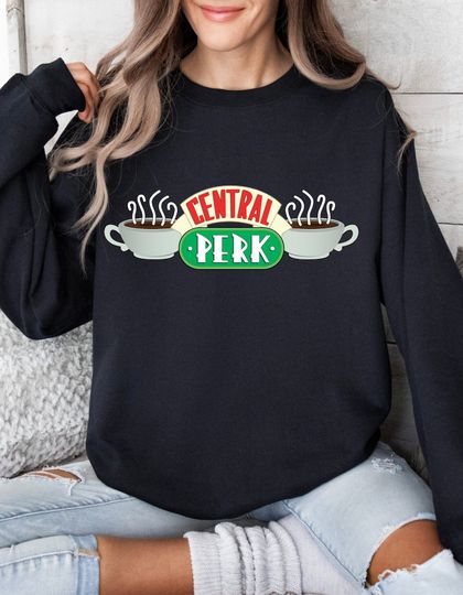 Central Perk Sweatshirt friends sweatshirt monica geller ross geller rachel greene chandler bing joy tribbiani friends merch