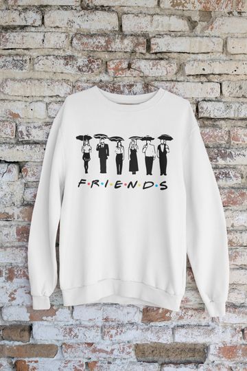 Friends Show Sweatshirt,Friends Tv Show Sweatshirt,Friends Merch,Tv Series Fan,Friends Clothing,Friends Tee,Friends Logo Shirt,Unisex