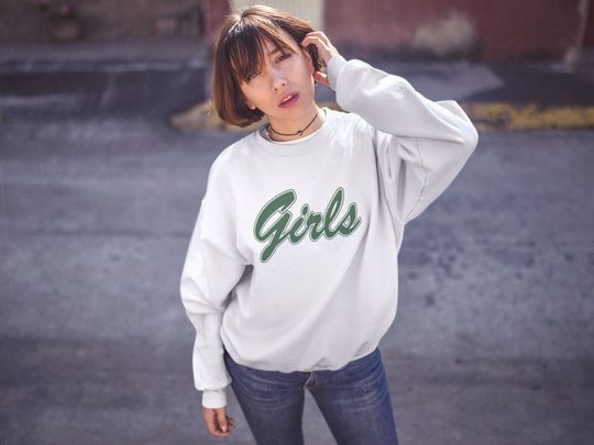 Girls Sweatshirt from Friends | 90s Sweatshirt l Vintage Sweatshirt | Womens Graphic Sweatshirt | Rachel Green | Friends Tv Show Mech |