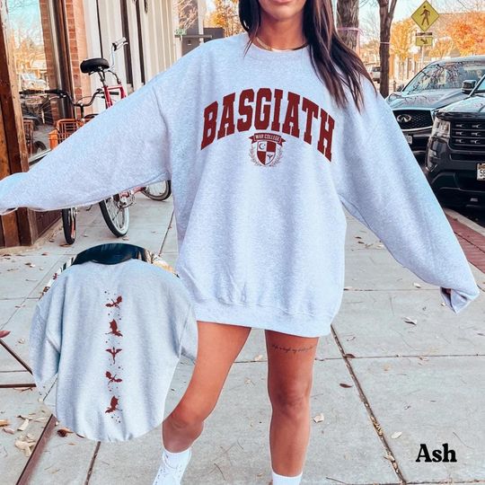 Fourth Wing Double-Sided Sweater, Basgiath War College Shirt, Dragon Rider Sweatshirt, Bookish Sweater, Empyrean Series, Fourth Wing Shirt