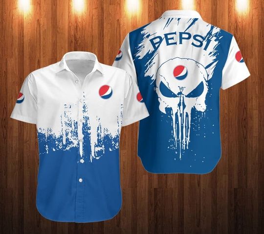 Pepsi Hawaiian Shirt, Pepsi Fan, Summer aloha vacaion Shirt