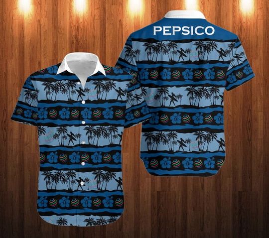 Pepsi Hawaiian Shirt, Pepsi Fan, Summer aloha vacaion Shirt