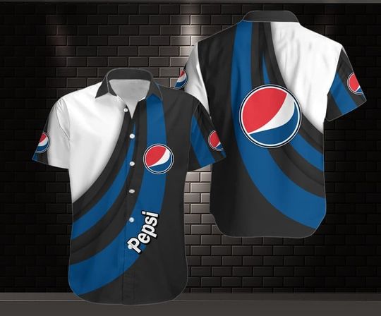 Pepsi Hawaiian Shirt, Pepsi Fan, Summer aloha vacaion Shirt