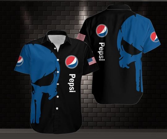 Pepsi Hawaiian Shirt, Pepsi Fan, Summer aloha vacaion Shirt