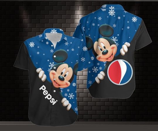 Pepsi Hawaiian Shirt, Pepsi Fan, Summer aloha vacaion Shirt