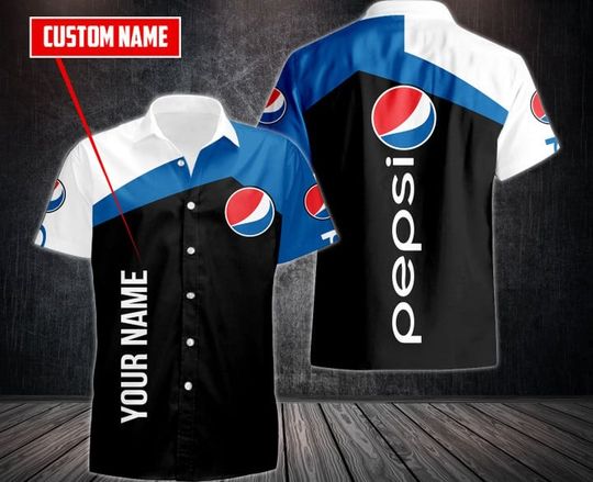Pepsi Hawaiian Shirt, Pepsi Fan, Summer aloha vacaion Shirt