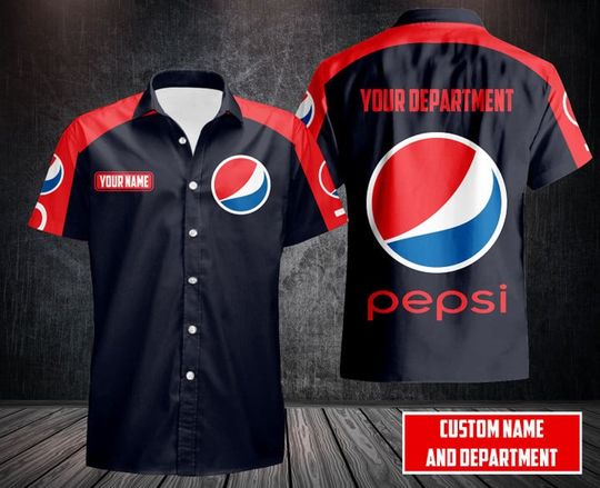 Pepsi Hawaiian Shirt, Pepsi Fan, Summer aloha vacaion Shirt
