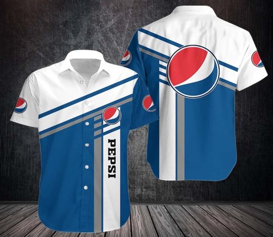 Pepsi Hawaiian Shirt, Pepsi Fan, Summer aloha vacaion Shirt