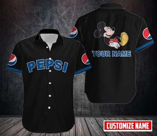 Pepsi Hawaiian Shirt, Pepsi Fan, Summer aloha vacaion Shirt