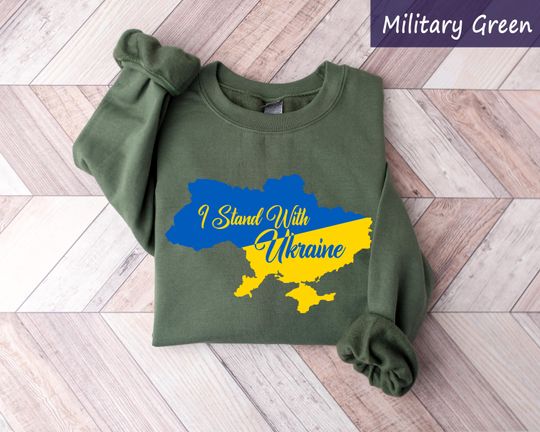 Pro Ukraine shirt, I Stand With Ukraine, Anti Trump Sweatshirt, Ukraine Support Zelensky Shirt
