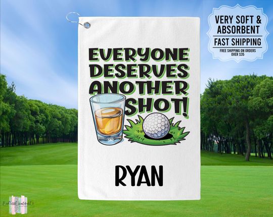 Personalized Funny Golf Towel, Custom Golf Towels For Him, Funny Golf Towel, Gift For Golfer, Custom Golf Towel, Personalized Golf Gifts