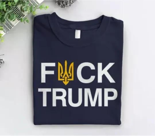 FCk Trump Zelensky Shirt, I Stand With Ukraine Tshirt Anti Trump T Shirt