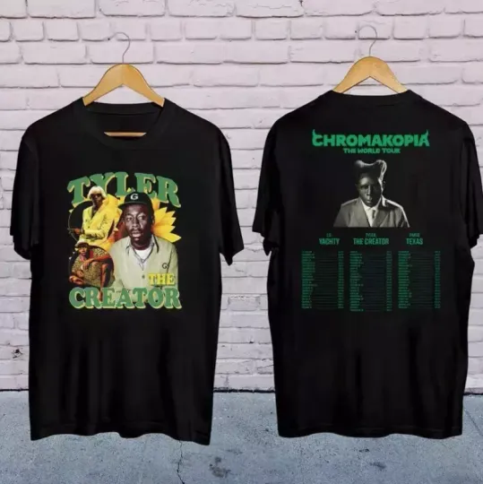 2025 Tour Tyler the Creator Chromakopia Shirt, Tyler the Creator Concert T-Shirt