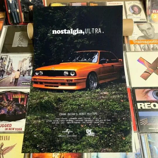 Frank Ocean 'Nostalgia, ULTRA.' Promotional Album Poster All Size
