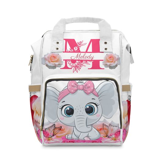 Custom Elephant (Diaper Backpack)