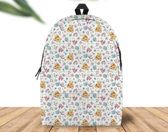 Winnie The Pooh Backpack, Winnie The Pooh School Bag, Laptop Backpack