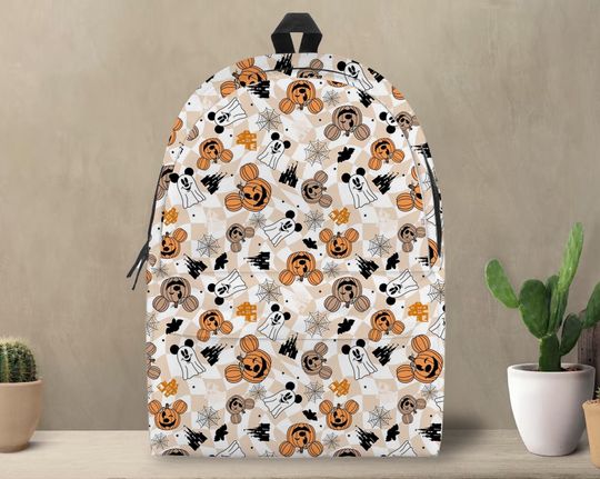 Mickey Disney Backpack, Mickey Disney School Bag, Laptop Backpack