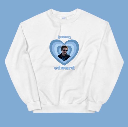Y2k Twilight Sweatshirt | Team Edward Cullen Sweatshirt | Unisex Oversized Vintage Hoodie |