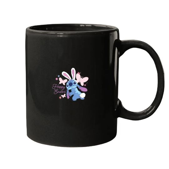 Disney Lilo Amp Stitch Hoppy Easter Bunny And Bu Mugs