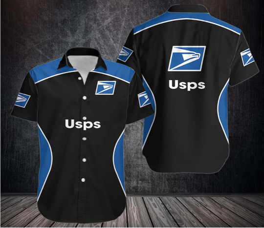 Postal Services Hawaiians Shirt | Delivery Services Shirt | Summer Shirt | Aloha Shirt | Men Gift