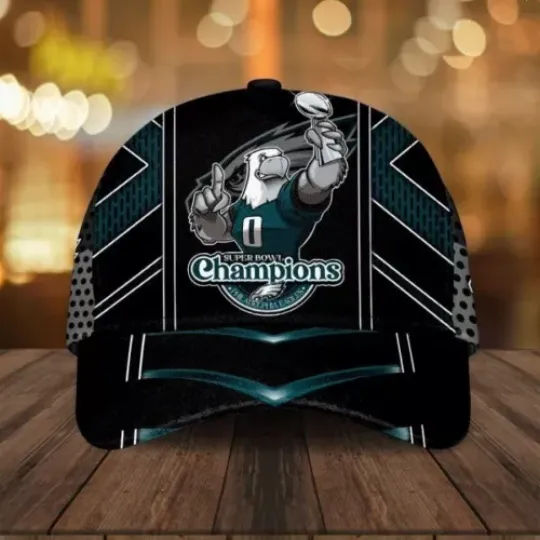 Philadelphia Eagles Classic 3D Cap For Unisex, Gift For Fans football