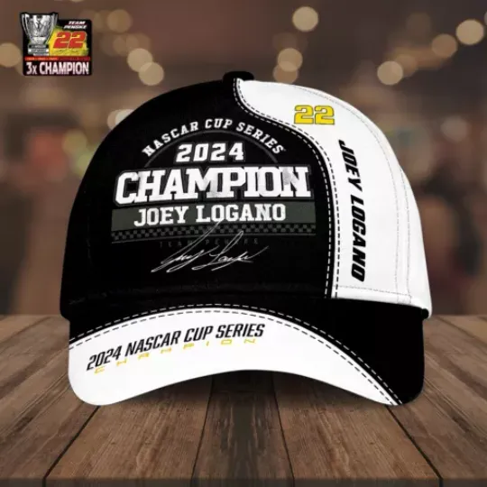 Joey Logano Classic Racing Cap – Fan Favorite 2024, Adjustable Strapback Cap