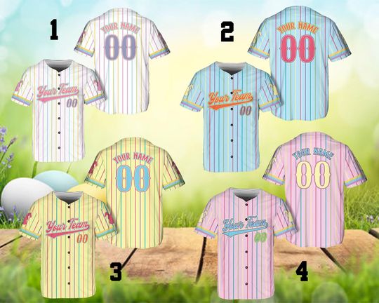 Personalized Chilling With My Peeps Baseball Jersey Shirt, Custom Name Peeps Easter Baseball Jersey, Holiday Family Jersey, Blessed Shirt