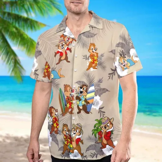 Chip And Dale Hawaii Aloha Summer Beach Holiday Season 3D HAWAII SHIRT