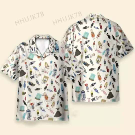 Bobby Hill King Of The Hill Pattern Hawaiian Shirt