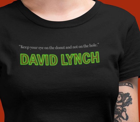 David Lynch T-Shirt  Iconic Characters Collection  Twin Peaks, Blue Velvet, Eraserhead  Cult Cinema Gift for Cinephiles