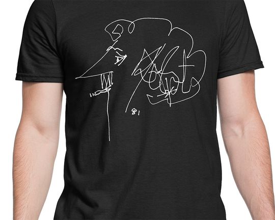 Kurt Vonnegut Wh T-shirt S-XXL - Slaughterhouse 5, Breakfast of Champions, Candid, Satire, Satirical, Philosophy, Cool