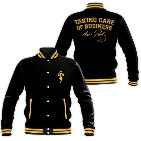 Elvis Presley Music Baseball Jacket For Fan