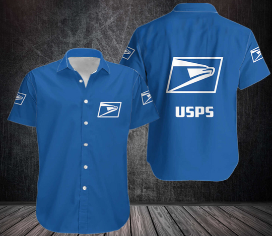 Postal Services Hawaiians Shirt | Delivery Services Shirt | Summer Shirt | Aloha Shirt | Men Gift