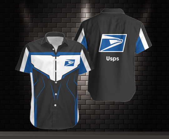 Postal Services Hawaiians Shirt | Delivery Services Shirt | Summer Shirt | Aloha Shirt | Men Gift