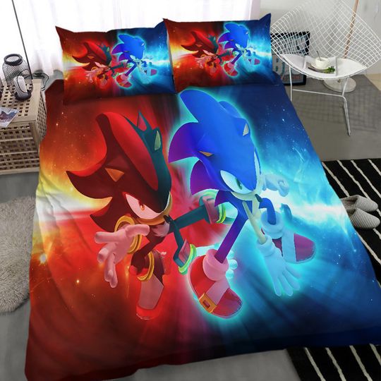 Sonic the hedgehog ver12 Full Bedding  Set