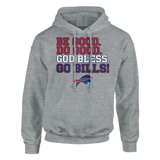 Be Good Do Good God Bless Go Bills Hoodie - Josh Allen MVP Buffalo Football Hoodie