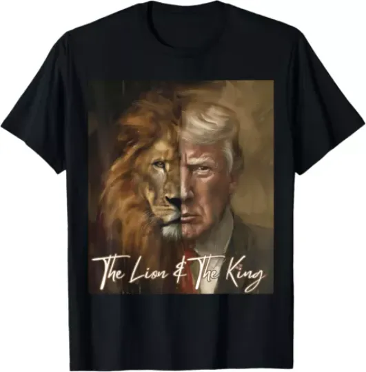 Trump Lion Face Long Live The King 4th of July 1776 2026 250 Unisex T-Shirt