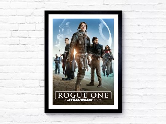 Rogue One: A Star Wars Story - 2016 - Movie Poster - Film Poster - Cinema Poster