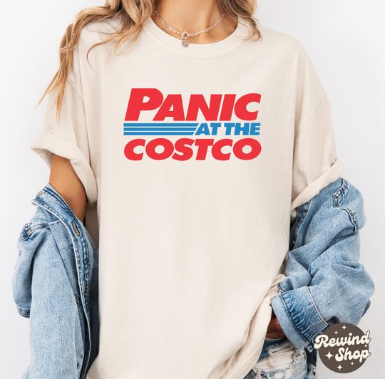 Panic At The Costco Vintage Shirts, Retro Costco Tshirt, Costco Lovers, Funny Costco Tee, Costco Gifts