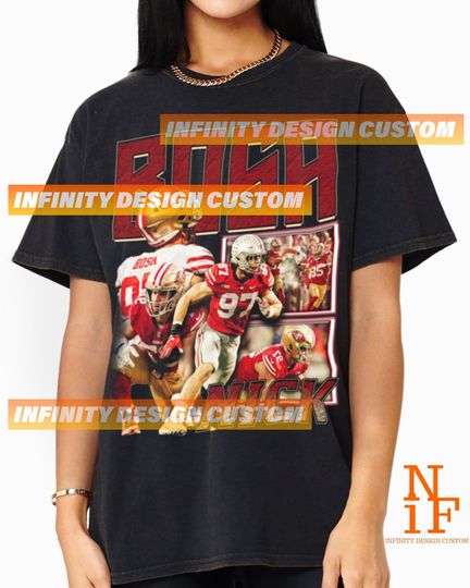 Nick Bosa Shirt Ice Hockey American Professional Hockey Championship Sport Merch Vintage Retro Sweatshirt Hoodie Graphic Tee INFN565