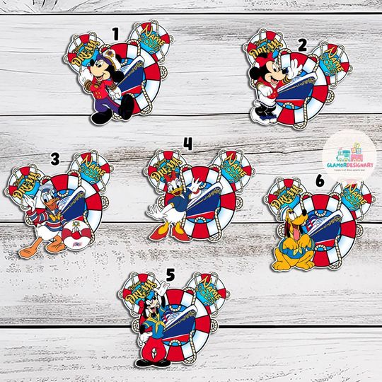 Our 1st Disney Cruise magnet, Mickey magnet, Disney cruise line magnet, Family 1st Cruise vacation door magnet Disney Cruise Magnet