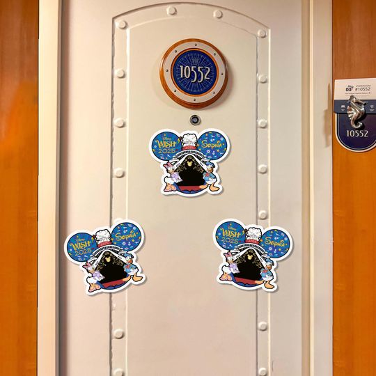 Personalized Disney Cruise Line Magnet, Donald Daisy Magnet, Disney Cruise Door Magnet, Disney Cruise Decor, Disney Cruise Magnet
