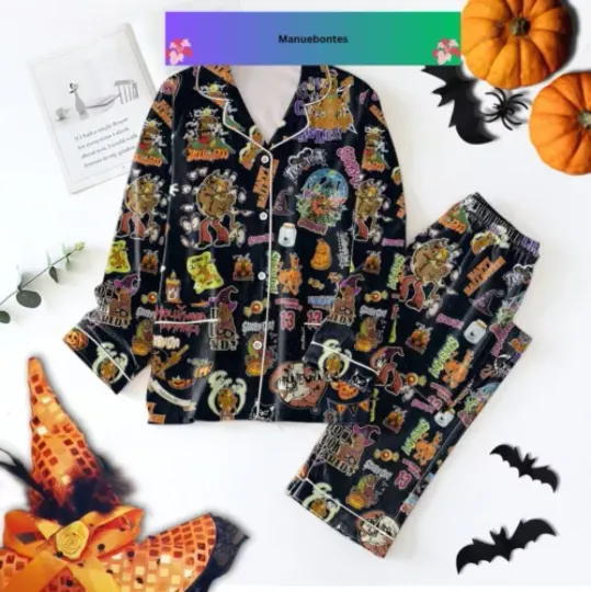 Scooby Doo Pajamas Set, Pajamas Set