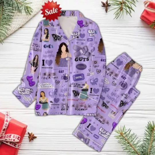 Olivia Rodrigo Pajamas, Olivia Pajamas Set