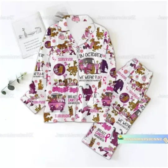 Scooby Doo Pajamas Set, Scooby Doo Pajamas Set