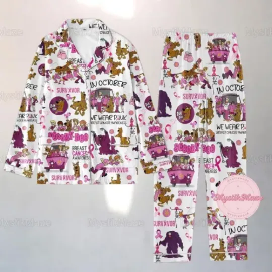 Scooby Doo Pajamas Set, Scooby Doo